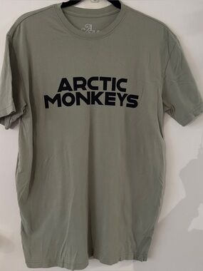 Artic Monkey Short-Sleeve Tee in Sage Green